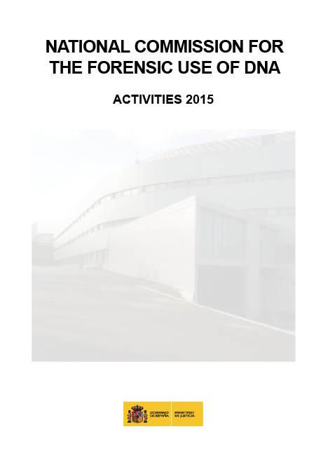 Ver detalles de National Commission for the Forensic Use of DNA. Activities 2015