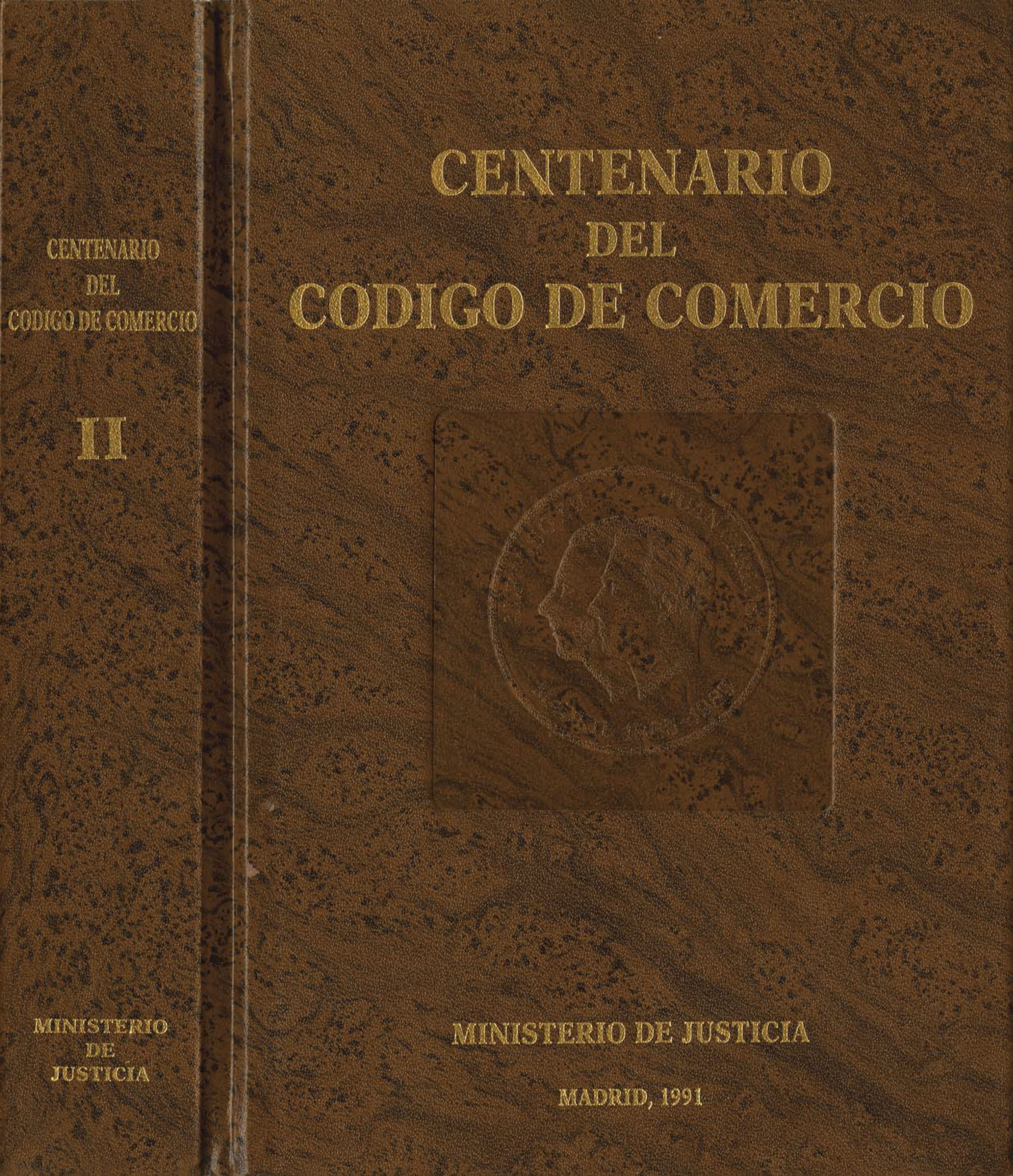 View details of CENTENARIO DEL CÓDIGO DE COMERCIO. VOLUMEN II. PDF