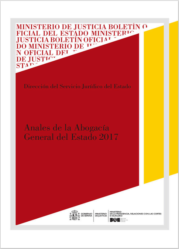 View details of Anales de la Abogacía General del Estado 2017