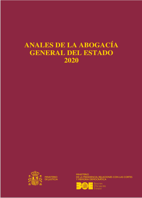 View details of Anales de la Abogacía General del Estado 2020