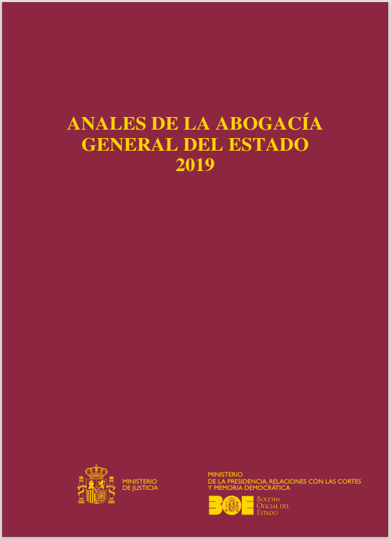 Ver detalles de Anales de la Abogacía General del Estado. 2019