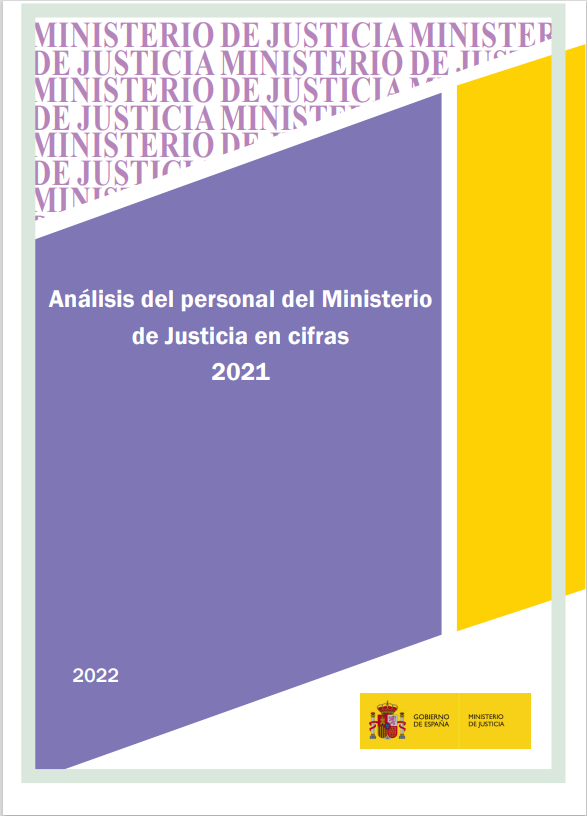 View details of Análisis del personal de Ministerio de Justicia en cifras 2021