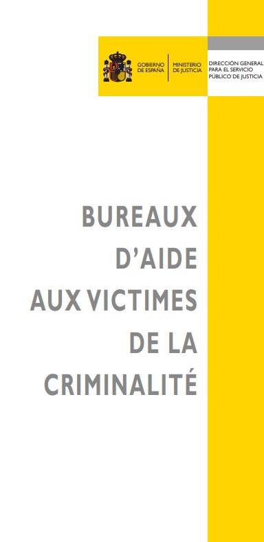 Ver detalles de Bureaux d’aide aux victimes de la criminalité 2022 (tríptico)