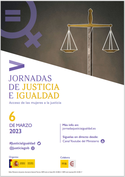 Ver detalles de V Jornadas de Justicia e Igualdad 2023 (cartel)