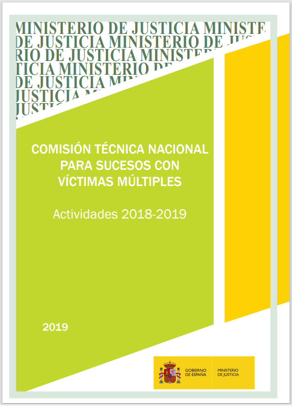 Ver detalles de Comisión Técnica Nacional para Sucesos con Víctimas Múltiples. Actividades 2018-2019
