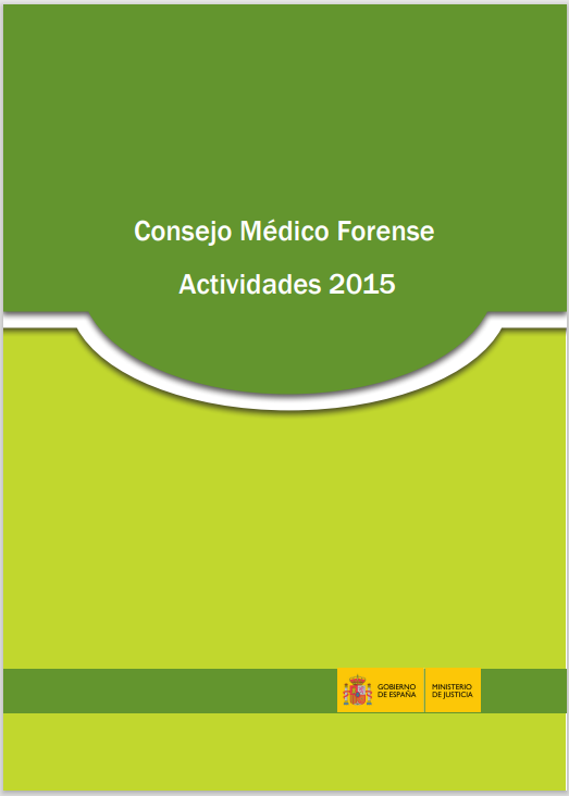 Ver detalles de Consejo Médico Forense. Actividades 2015