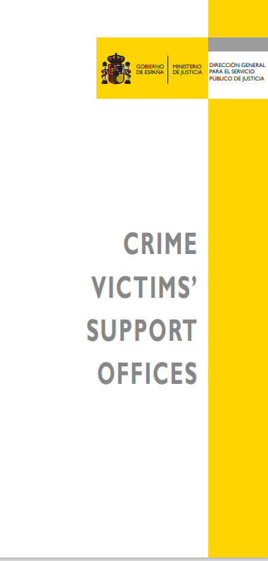 Ver detalles de Crime victims support offices 2022 (tríptico)