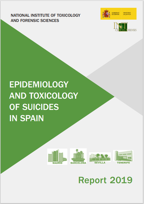 Ver detalles de Epidemiology and Toxicology of Suicides in Spain. INTCF. Report 2019