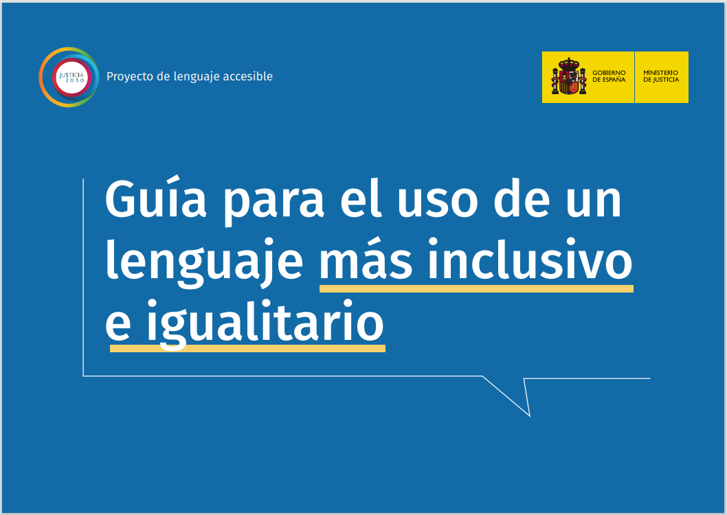 Ver detalles de Guía para el uso de un lenguaje más inclusivo e igualitario