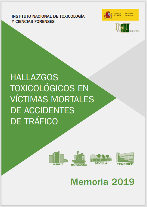 Ver detalles de Hallazgos toxicológicos en víctimas mortales de accidentes de tráfico. Memoria 2019