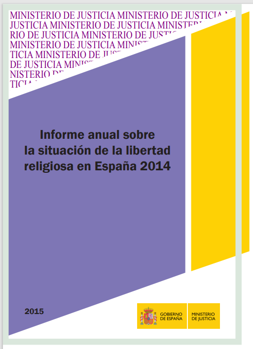 Ver detalles de Informe anual sobre la libertad religiosa en España 2014