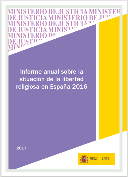 Ver detalles de Informe anual sobre la situación de la libertad religiosa en España 2016