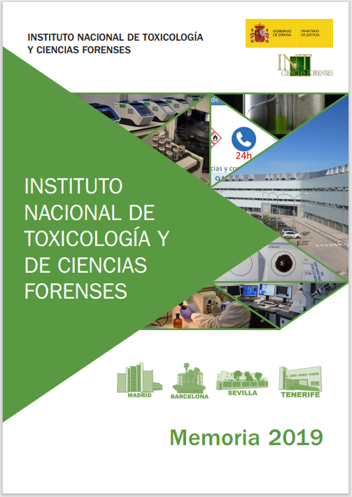 Ver detalles de Instituto Nacional de Toxicología y de Ciencias Forenses. Memoria 2019