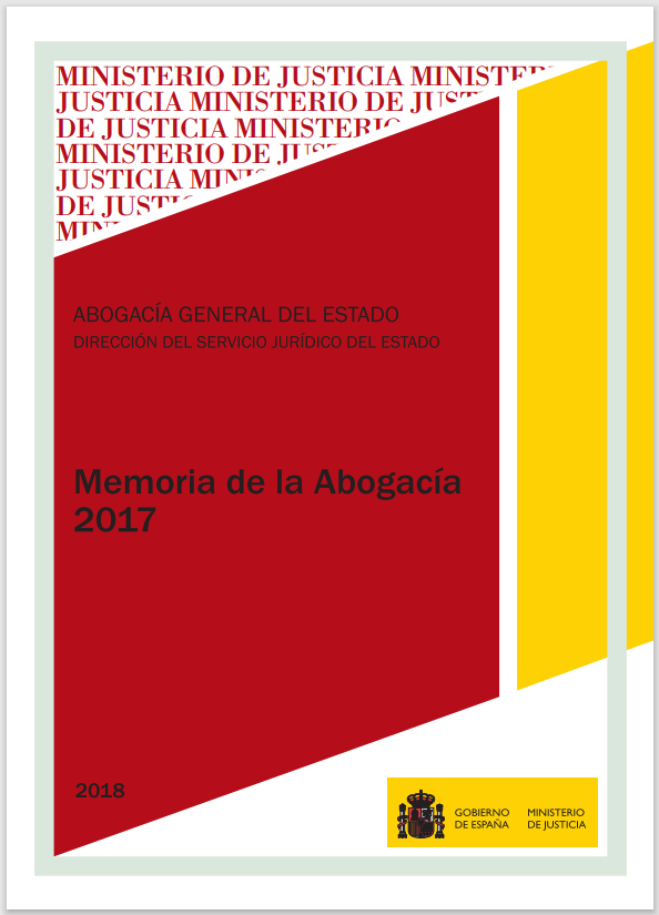 Ver detalles de Memoria de la Abogacía General del Estado 2017