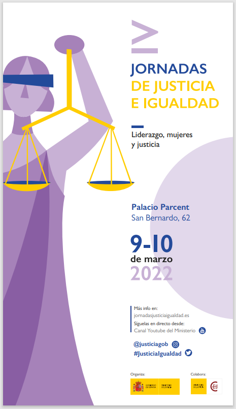 Ver detalles de IV Jornadas de Justicia e Igualdad. Programa