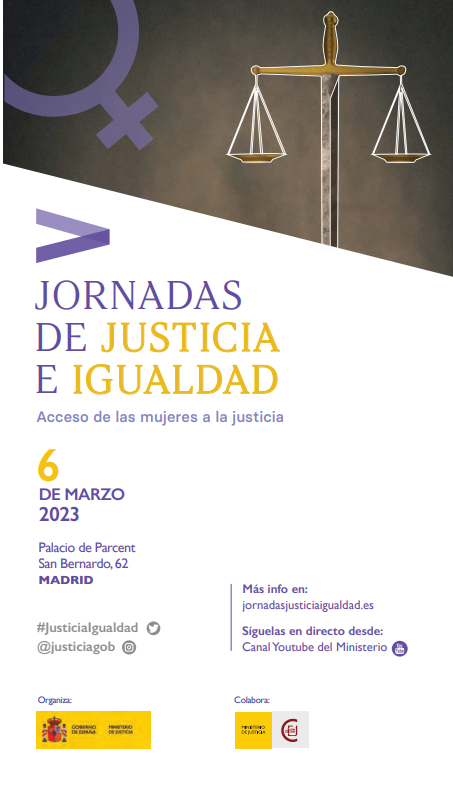 Ver detalles de V Jornadas de Justicia e Igualdad. Programa