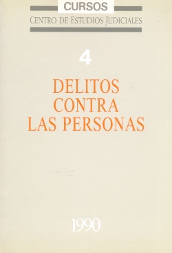 View details of DELITOS CONTRA LAS PERSONAS. COLECCIÓN DE CURSOS Nº 4  1990
