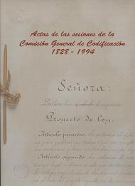 View details of ACTAS DE LAS SESIONES DE LA  COMISIÓN GENERAL DE CODIFICACIÓN (1828-1994)  2007