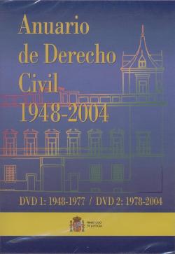 View details of ANUARIO DE DERECHO CIVIL AÑOS 1948-2004. EDICIÓN 2006 CD