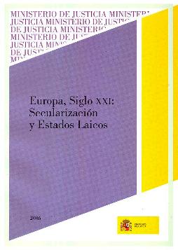 View details of EUROPA , SIGLO XXI: SECULARIZACIÓN Y ESTADOS LAICOS  2006